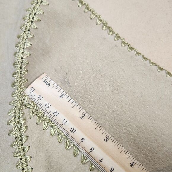 Suede Essentials Crochet Jacket Womens XL Leather Hippy Boho Music Festival - Picture 8 of 10